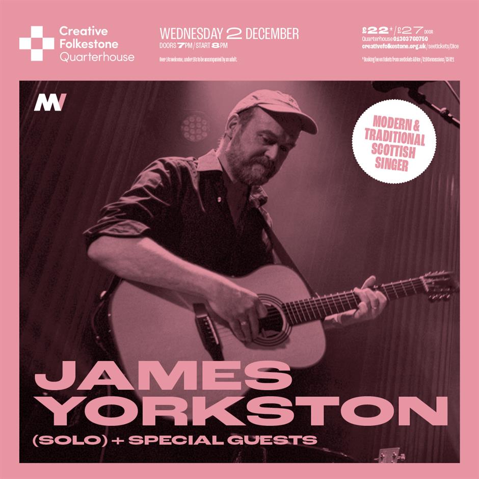 Melting Vinyl presents James Yorkston (solo) & special guests (picture: Quarterhouse)