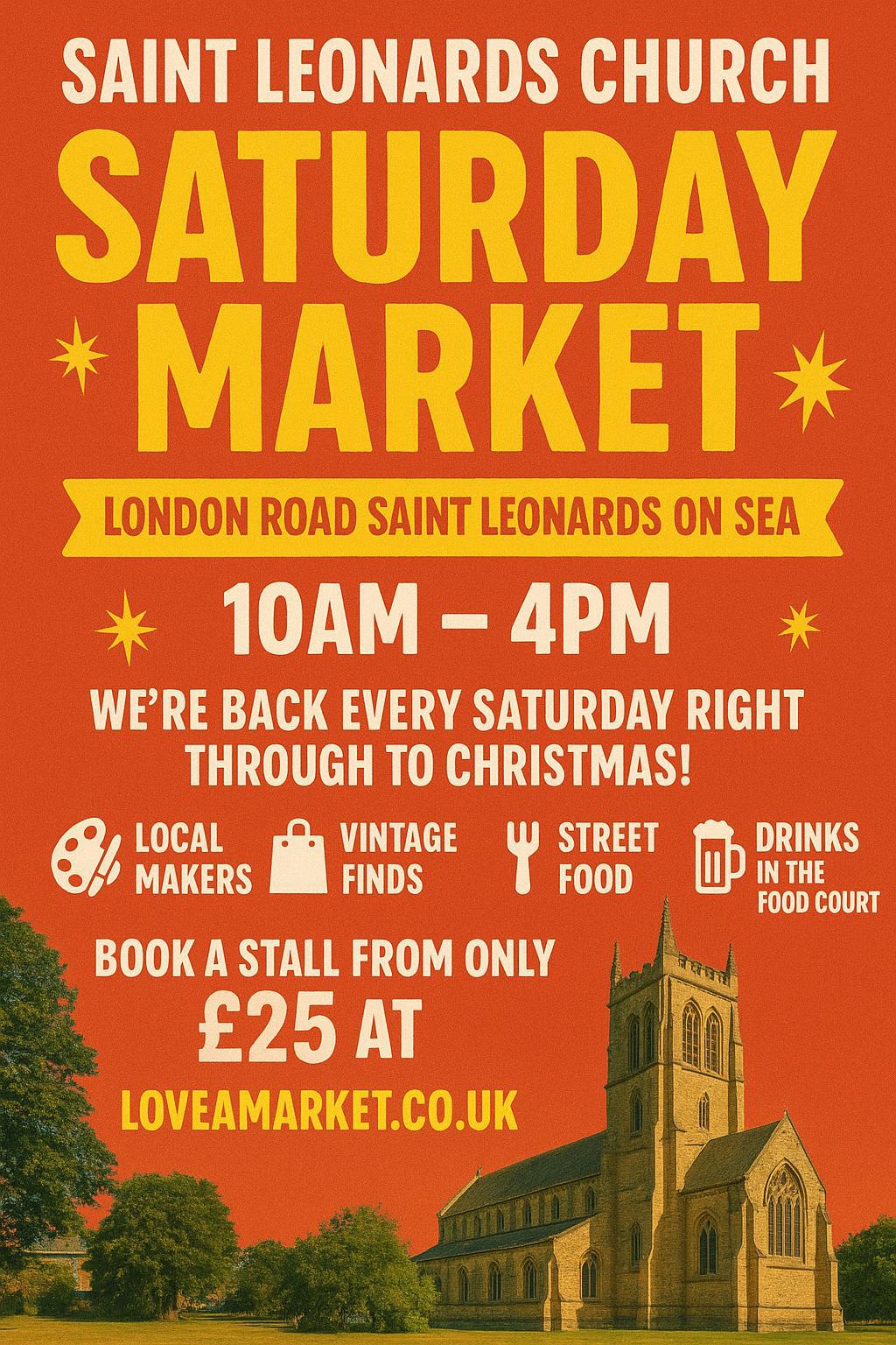 Saturday Market advert