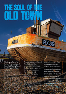 The Soul of the Old Town feature with a Hastings fishing boat